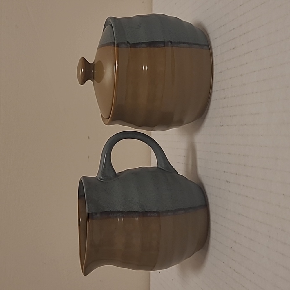 NWOT Sango Creamer and Lidded Sugar Bowl